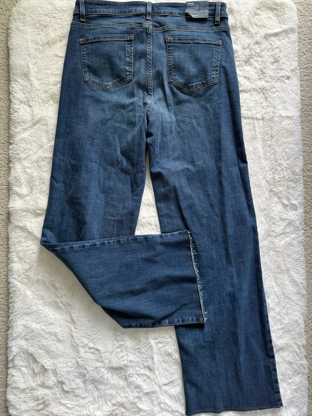 NWT J. Jill High-Rise Wide-Leg Jeans~Uptown Wash - Picture 3 of 5
